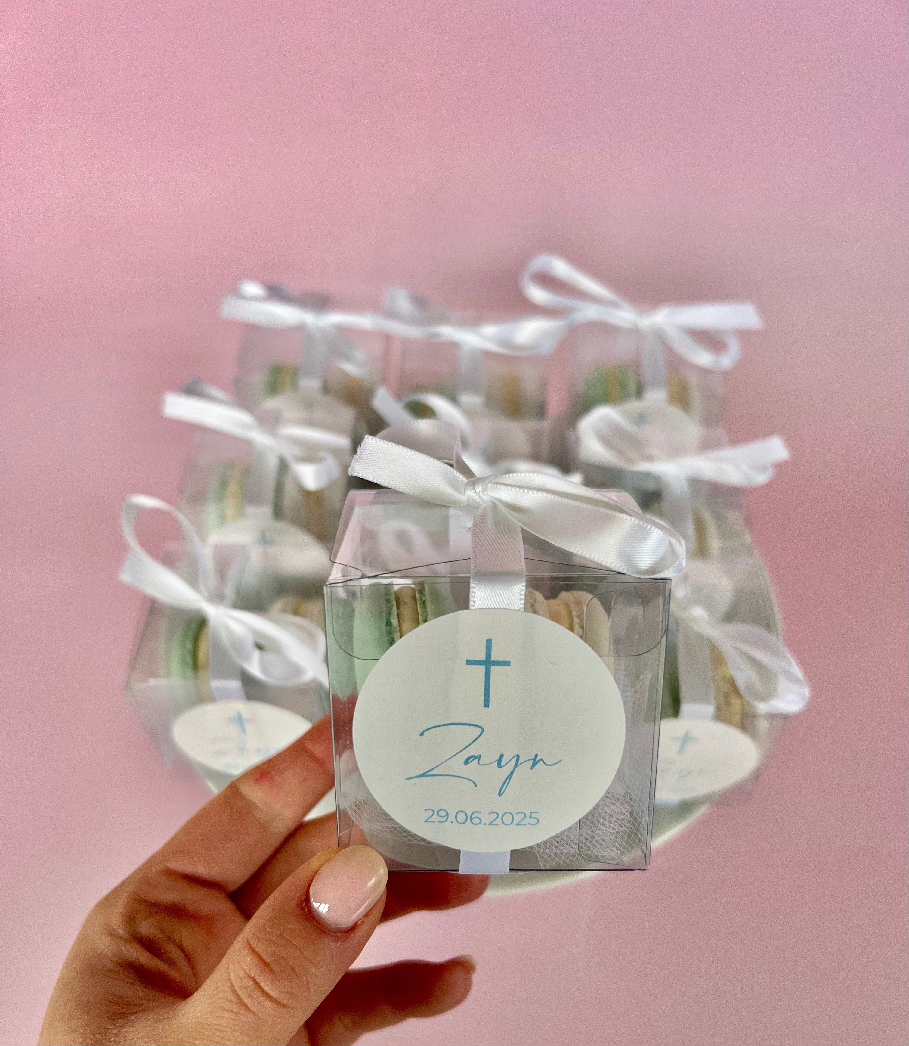 Double Macaron Gift Favours
