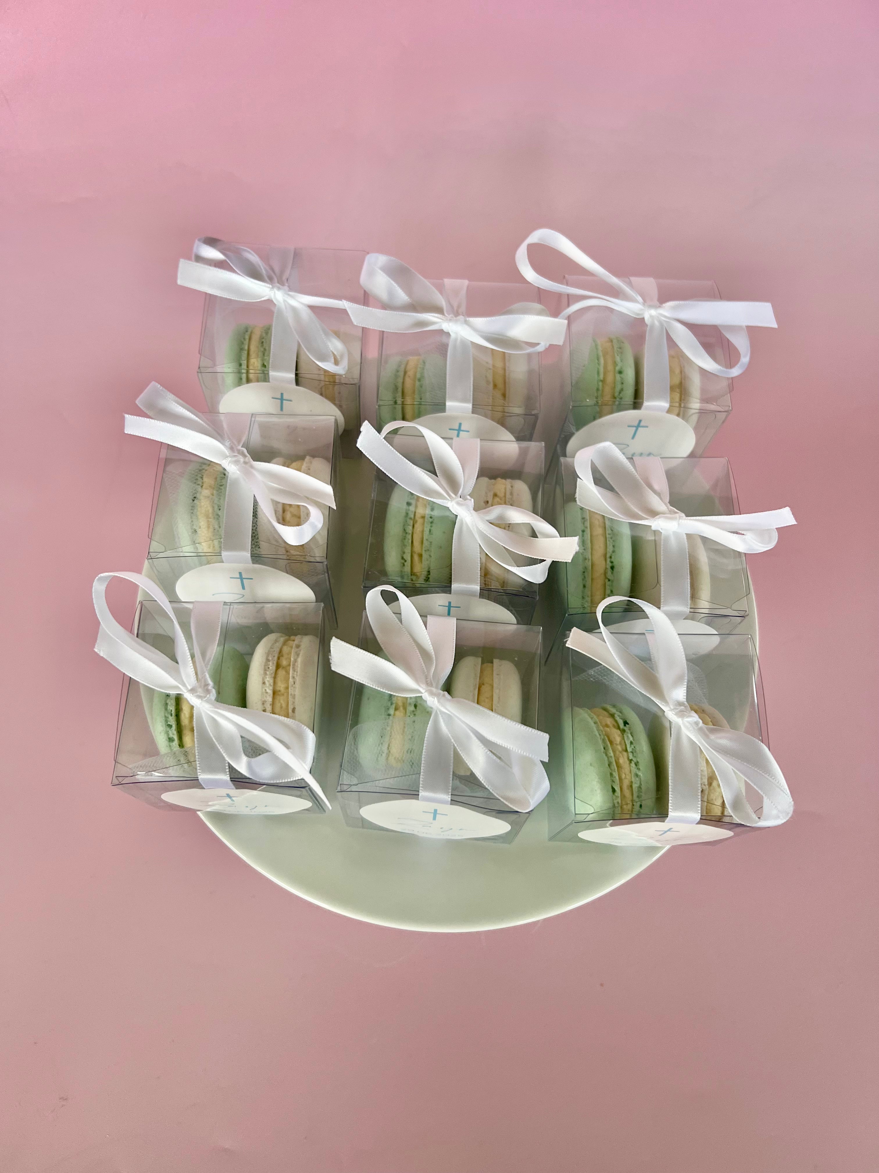 Double Macaron Gift Favours
