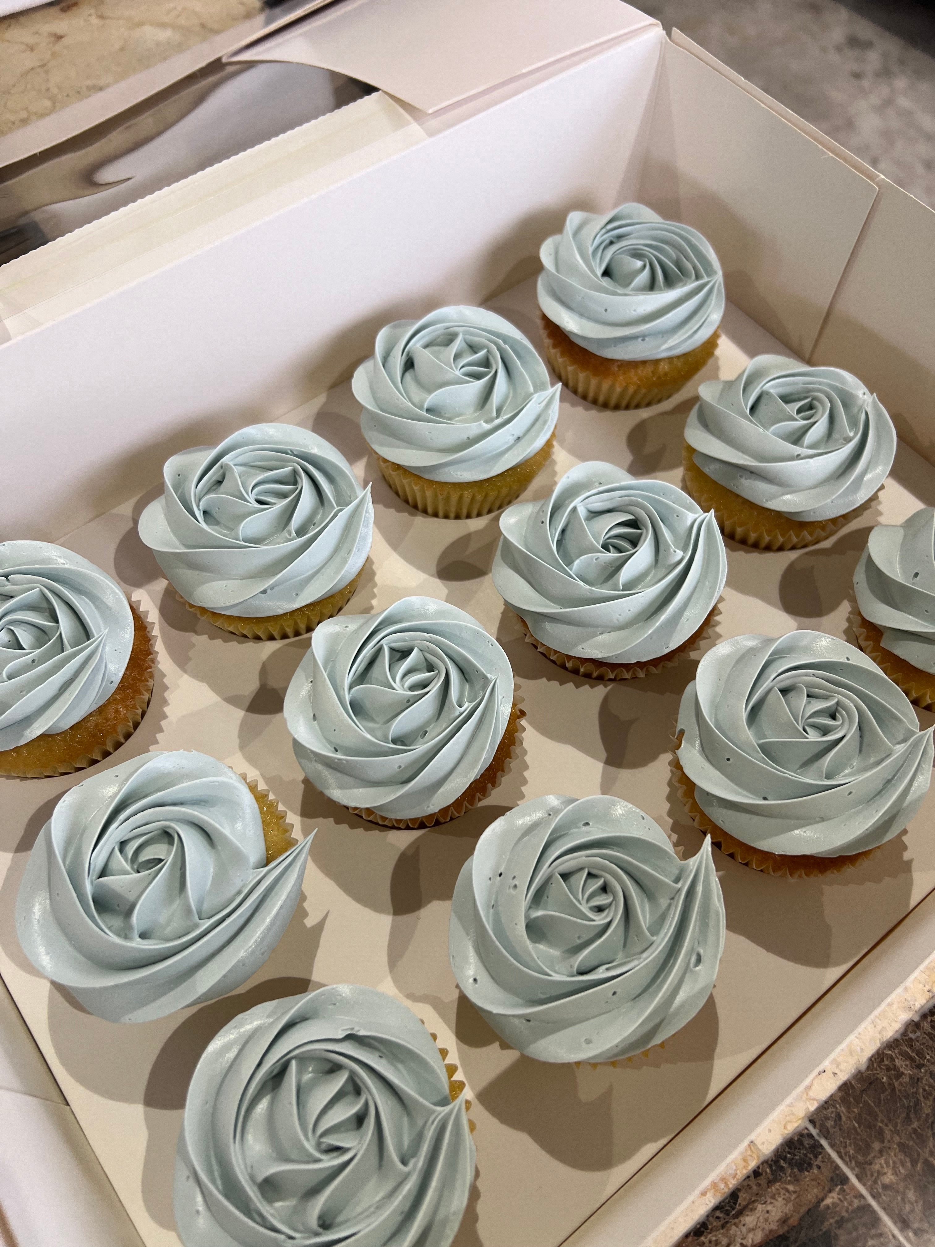 Standard Rosette Swirl Cupcakes