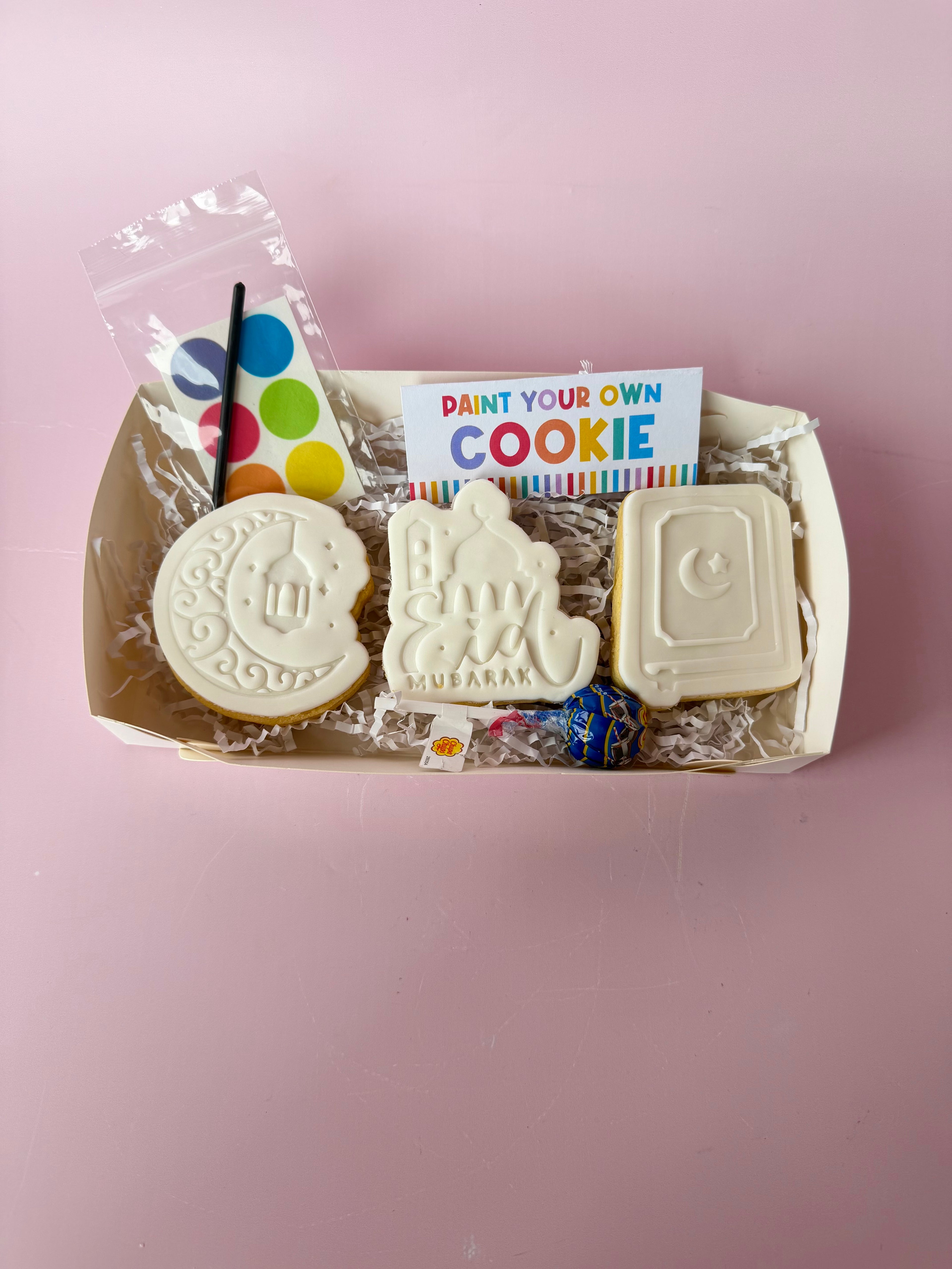 Eid Paint your Own Cookies