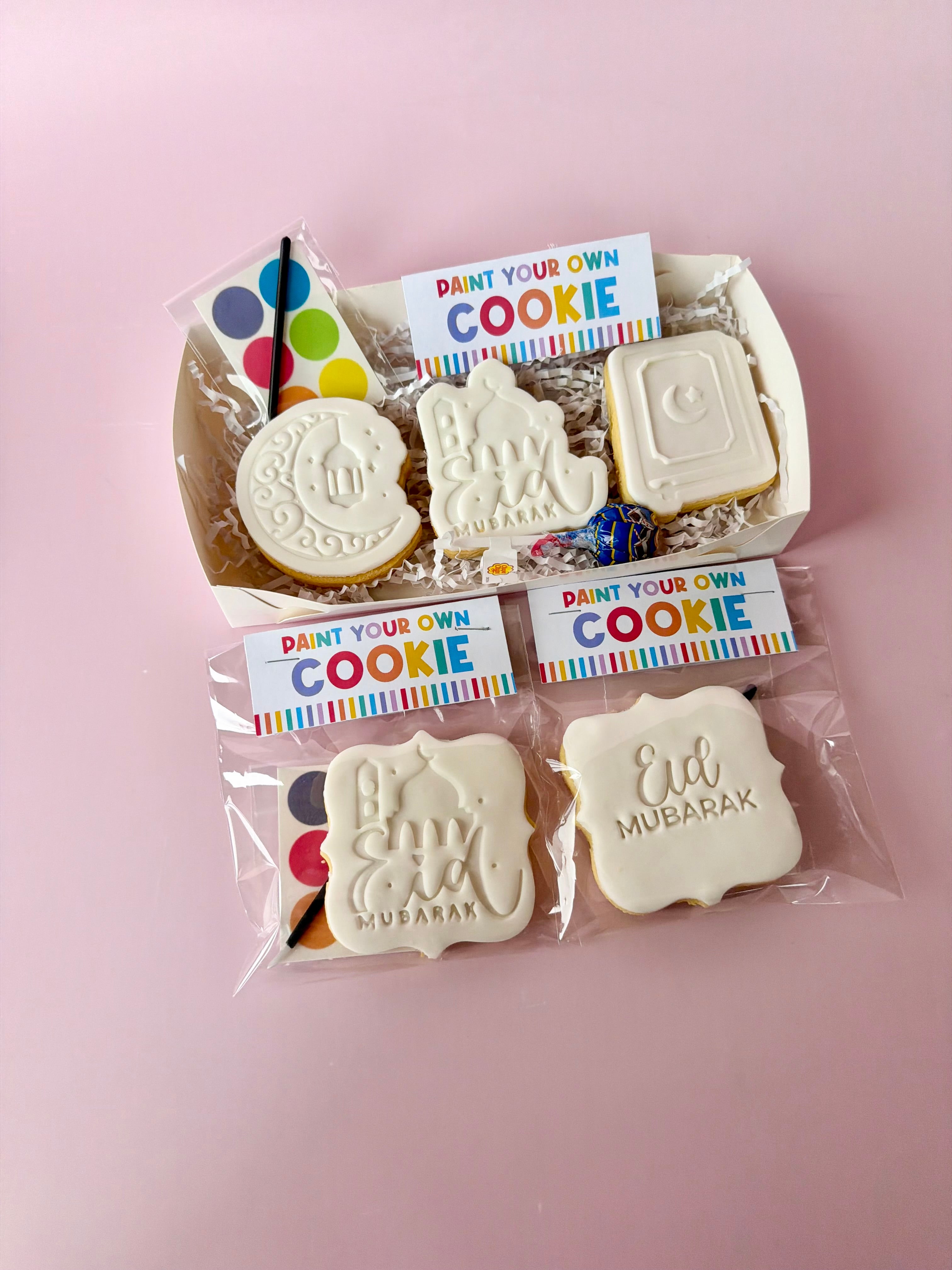 Eid Paint your Own Cookies