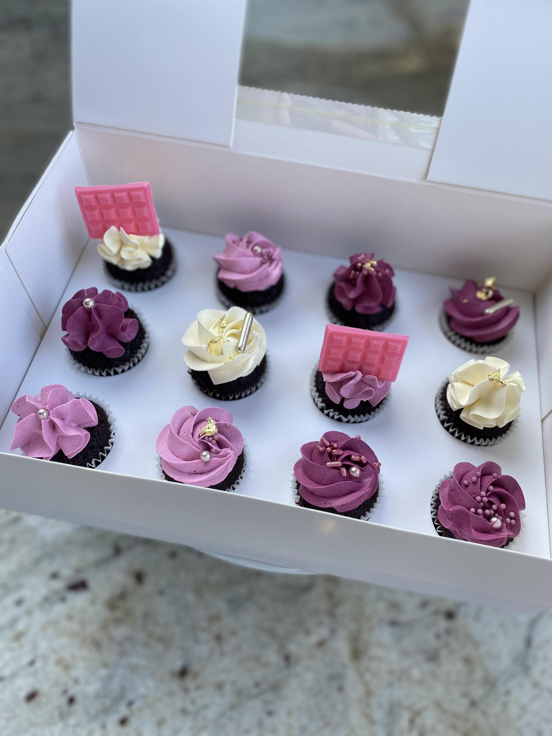 Mini Fancy Cupcakes