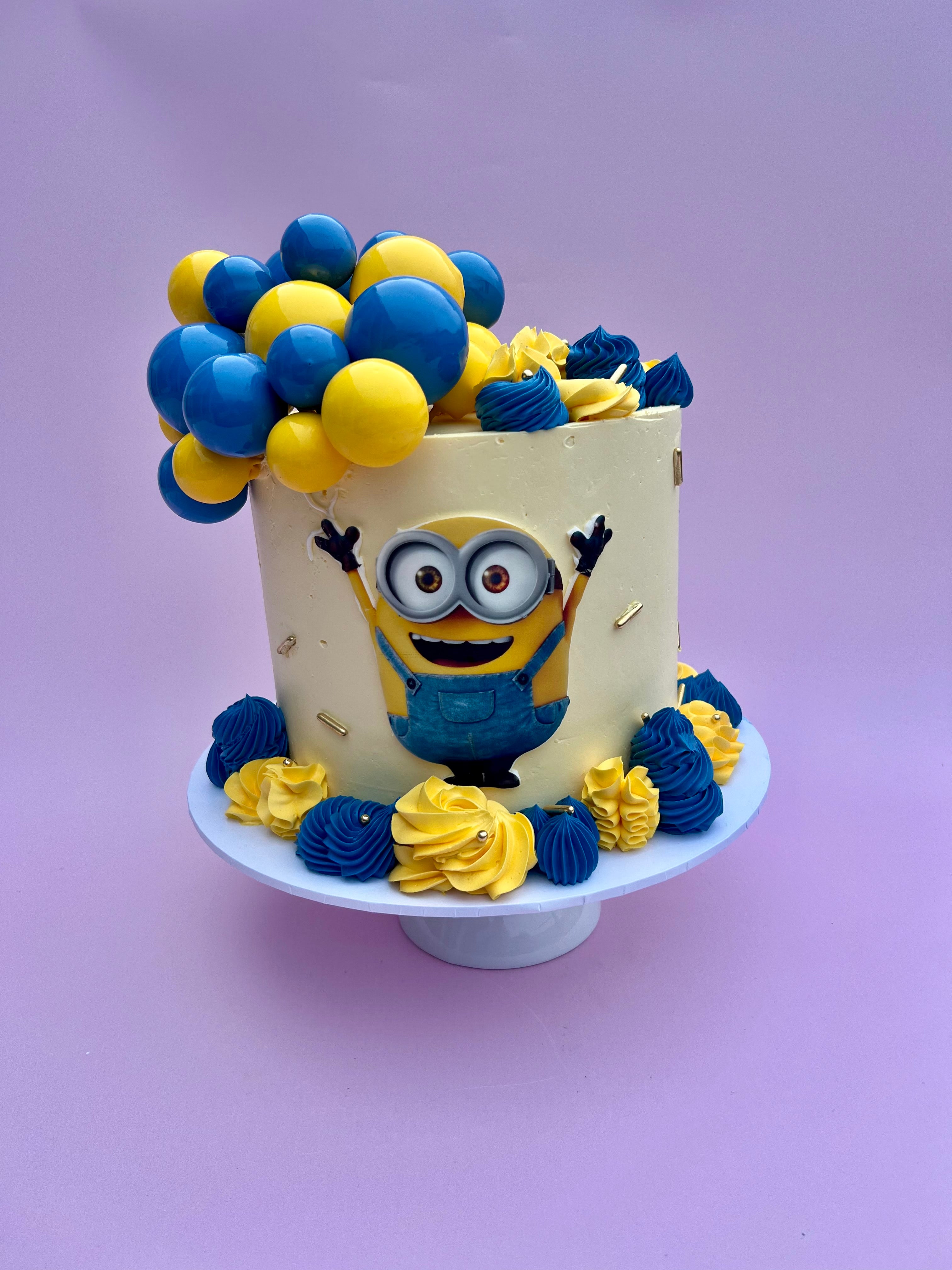 Minion Celebration Cake