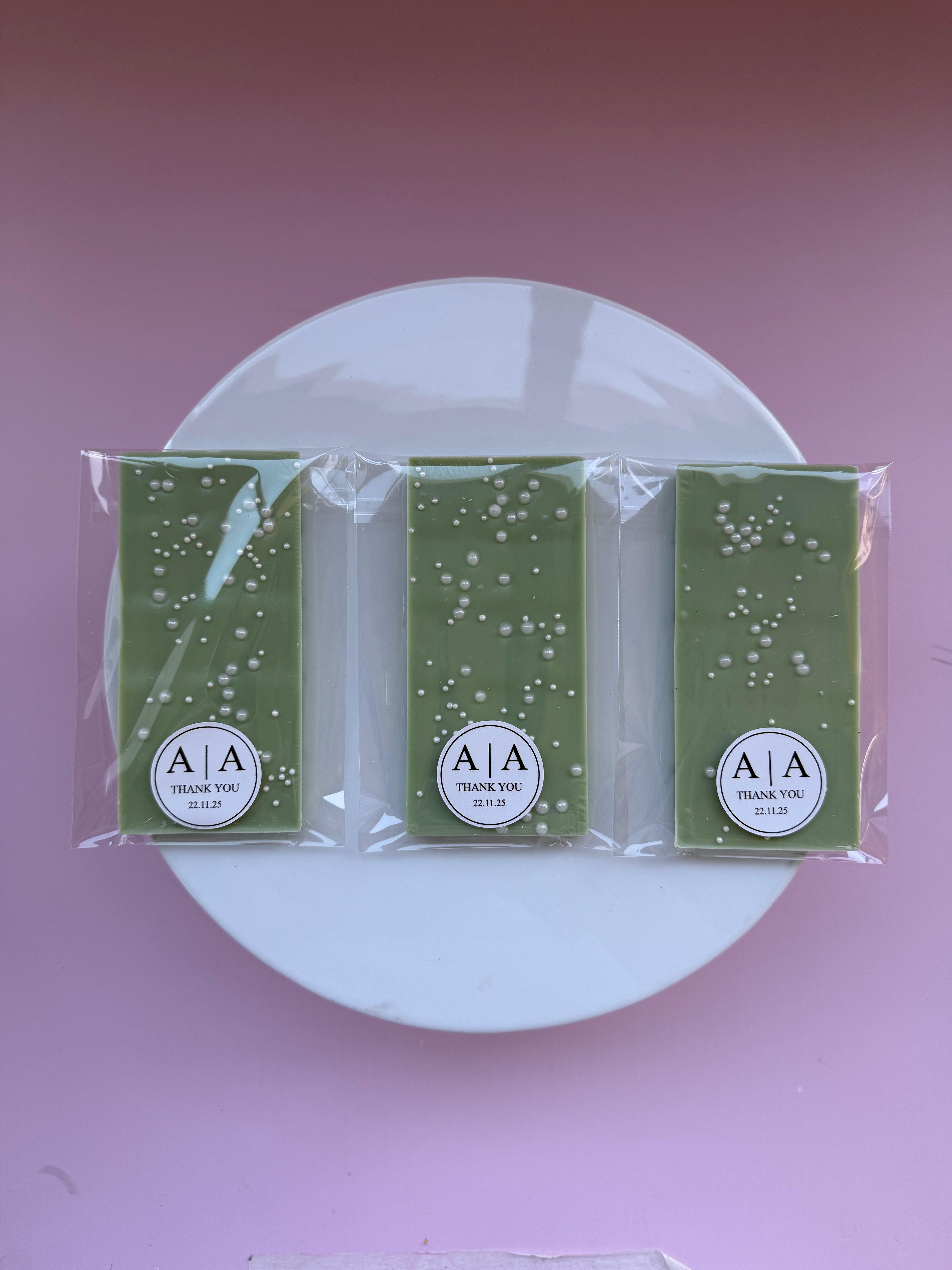 Chocolate Block Gift Favours