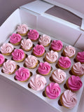 Mini Rosette Cupcakes