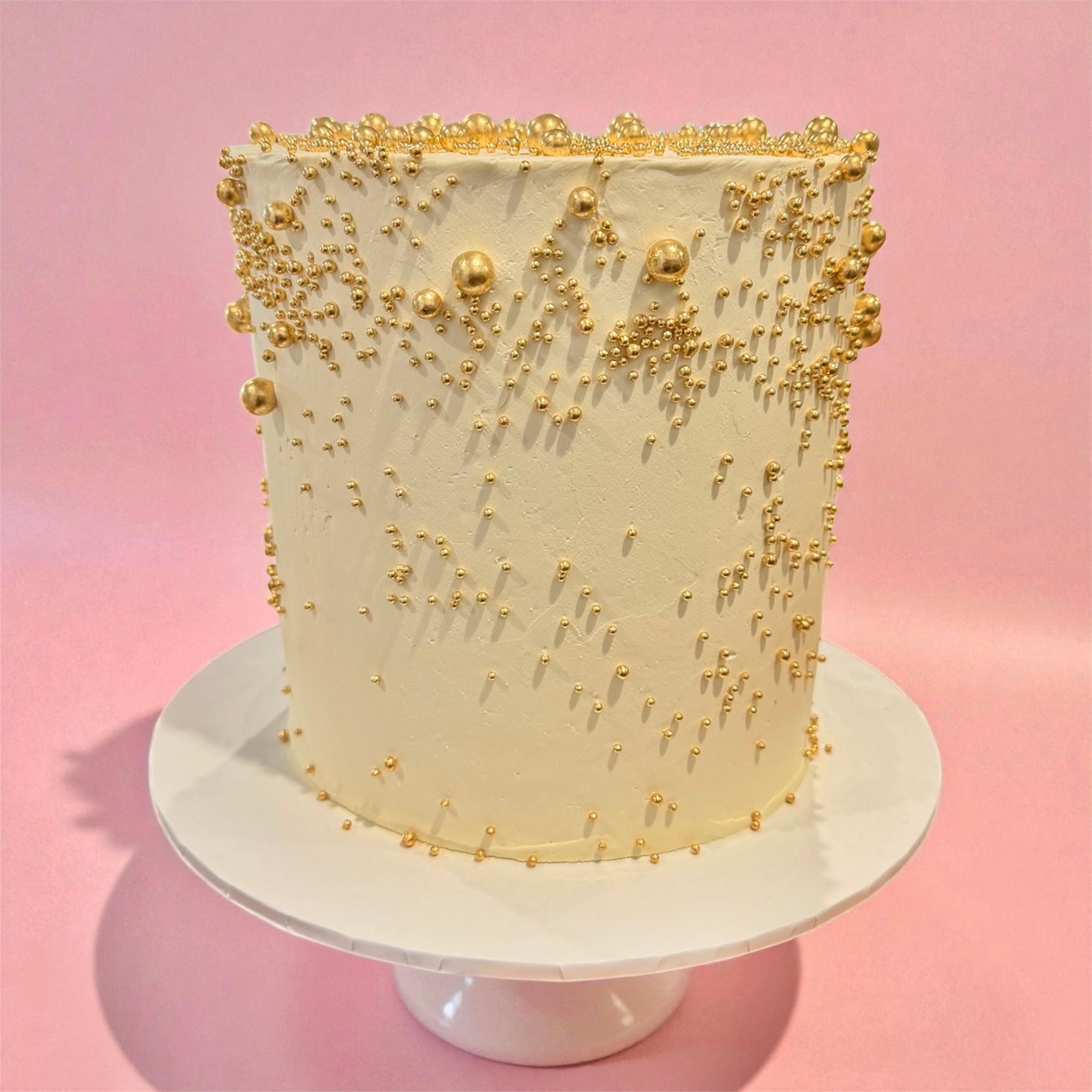 Golden Pearl Cake