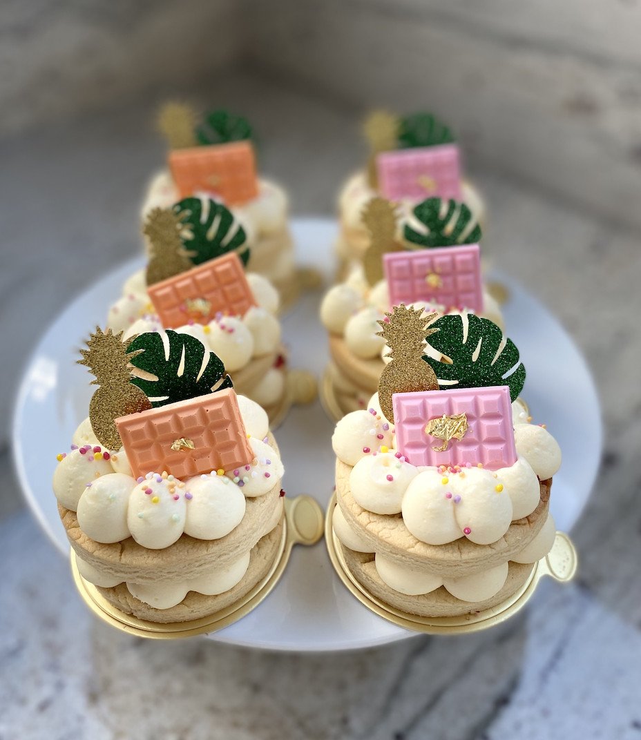 Individual Cookie Cakes