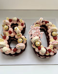 NUMBER/ LETTER CAKE- WITH DECORATIONS