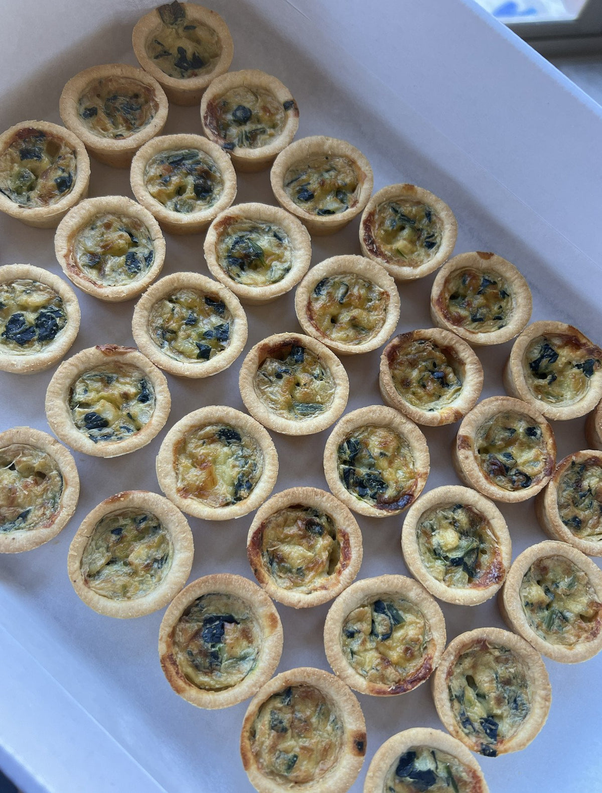 Mini Quiches for Events & Brunch | Sweet Sensations Melbourne