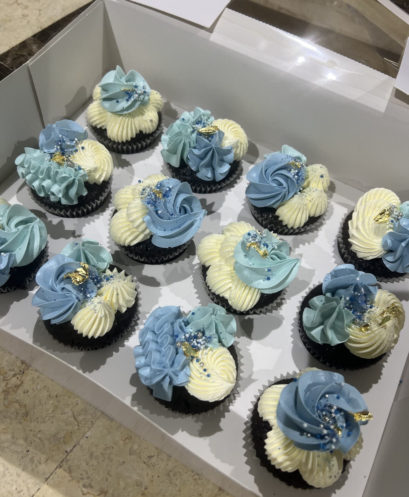 Standard Size Fancy Cupcakes