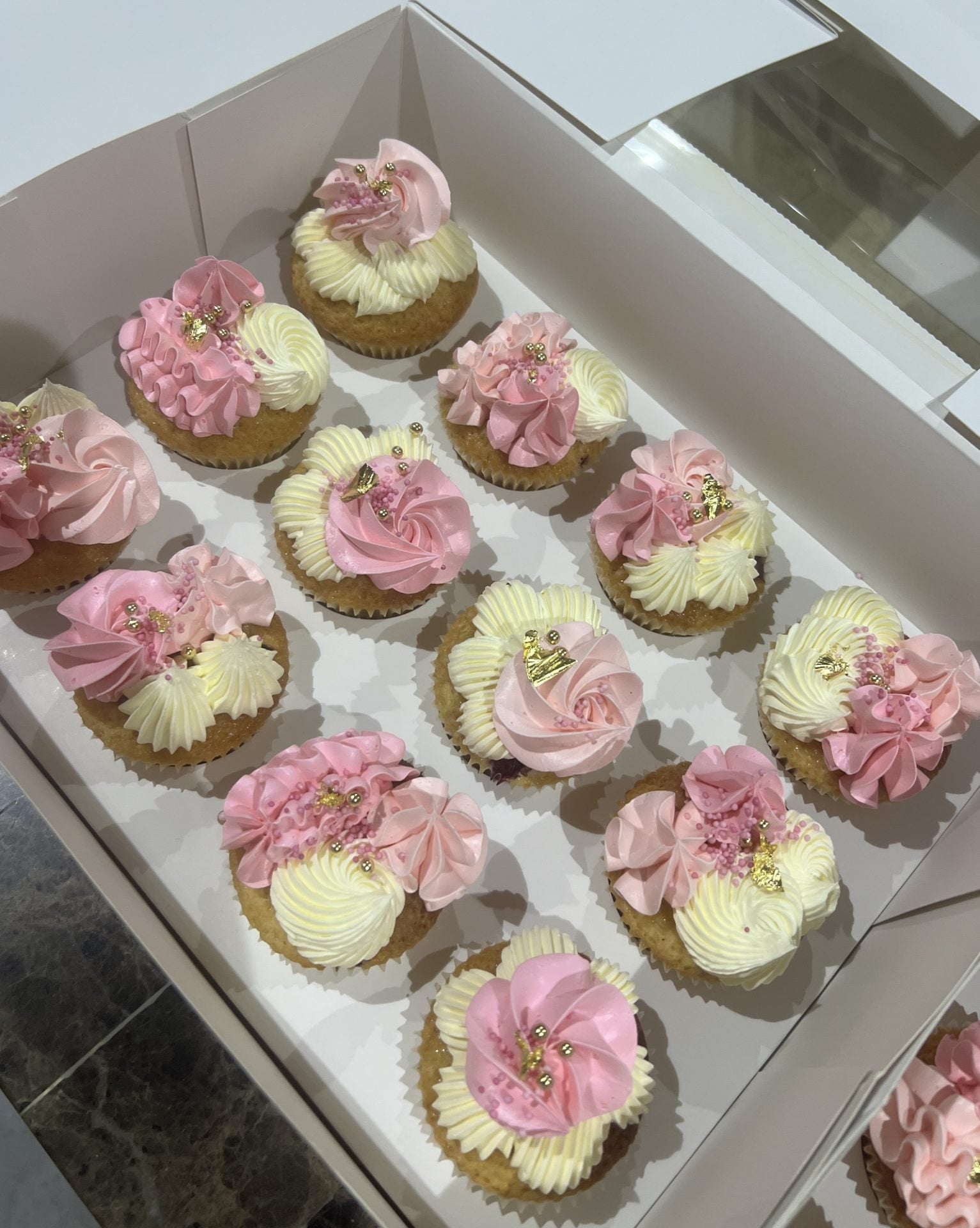 Standard Size Fancy Cupcakes