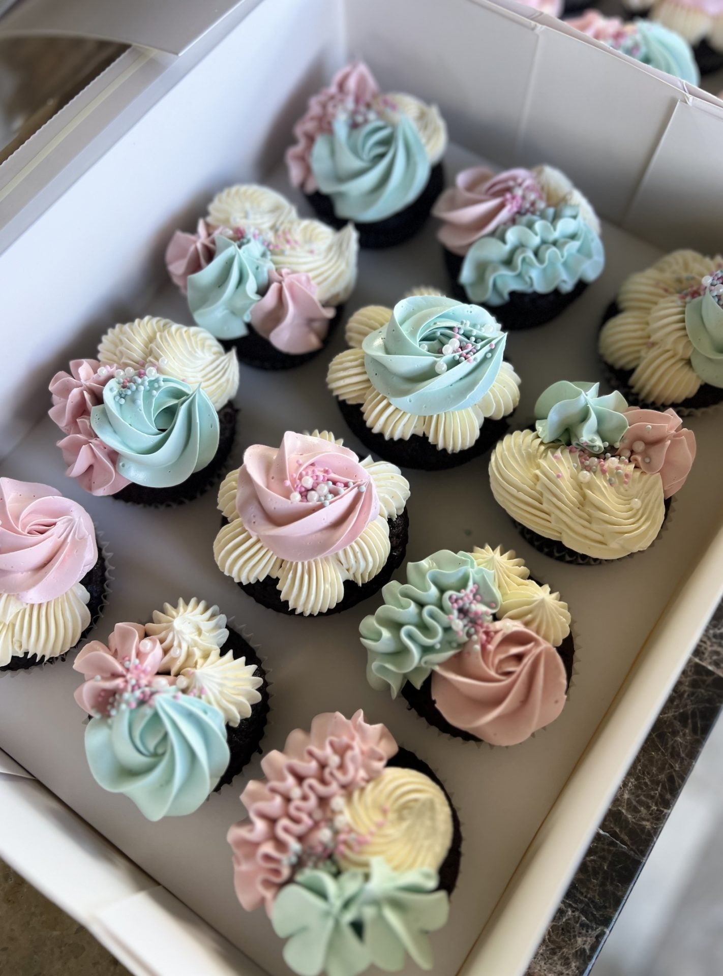 Standard Size Fancy Cupcakes