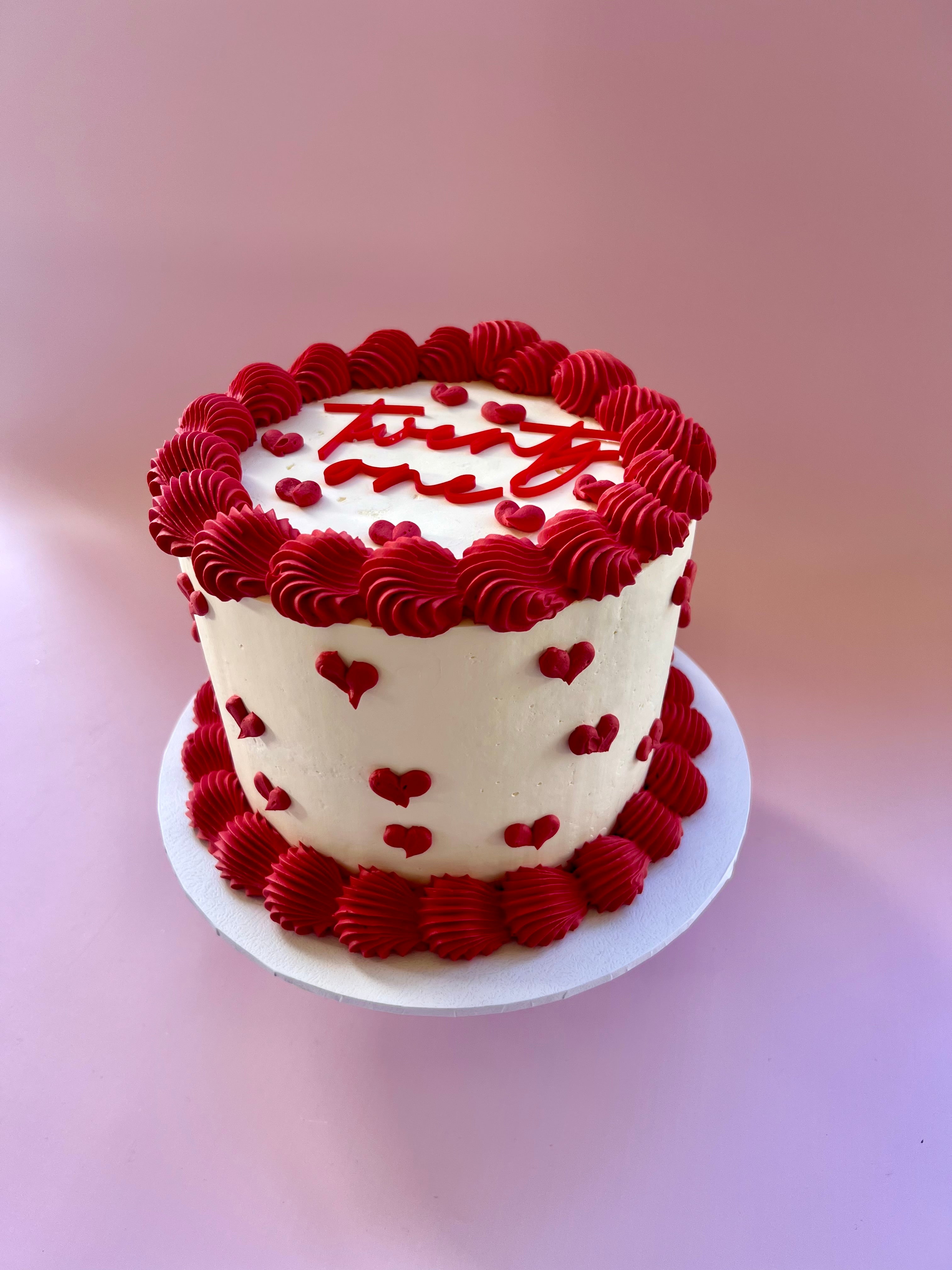 The Sweet Heart Cake