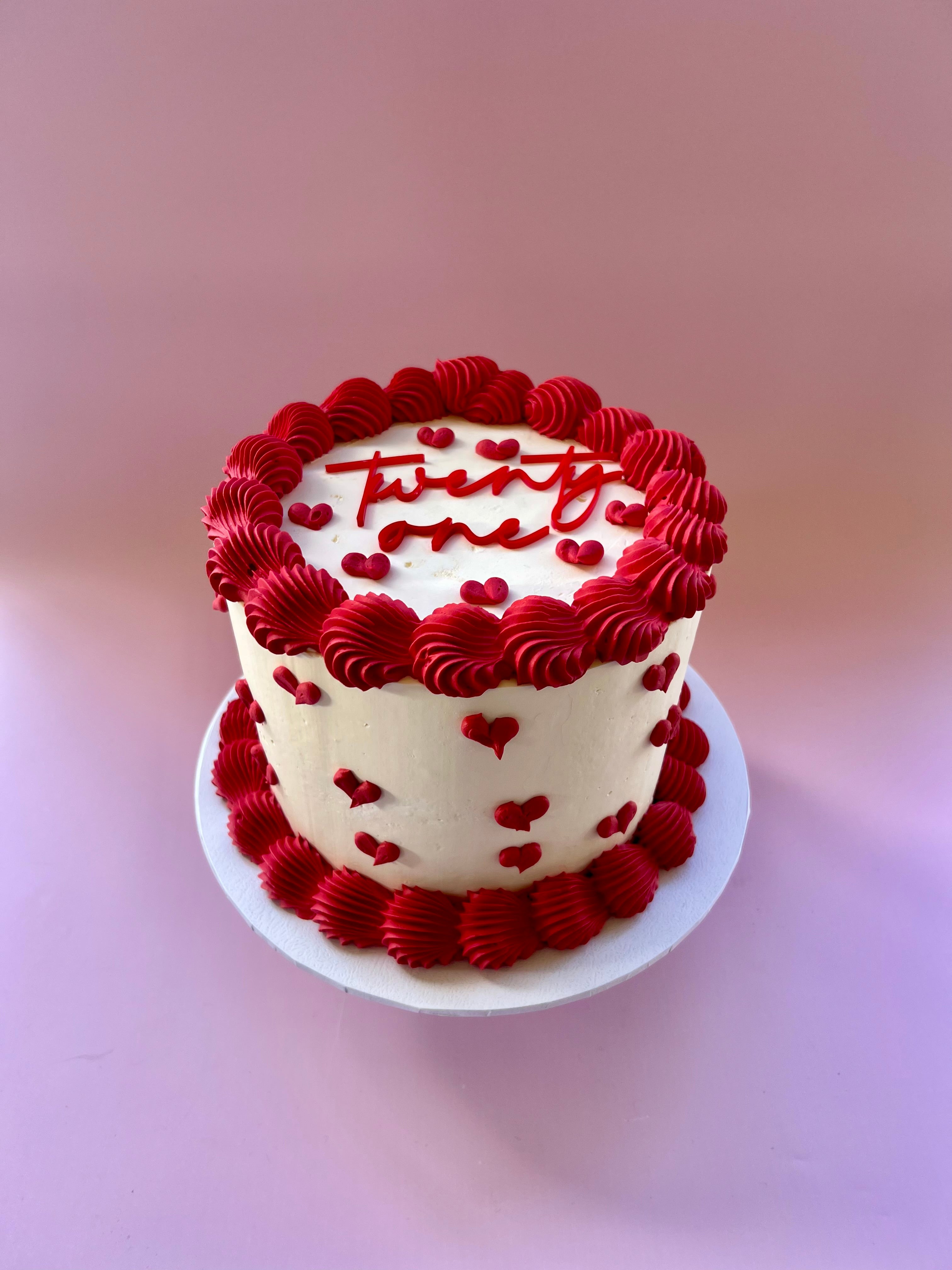 The Sweet Heart Cake