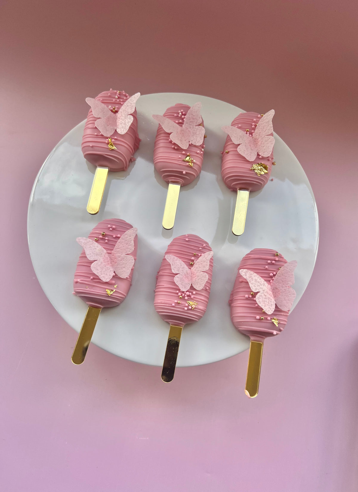 Butterfly Cakesicles for Parties | Sweet Sensations Melbourne
