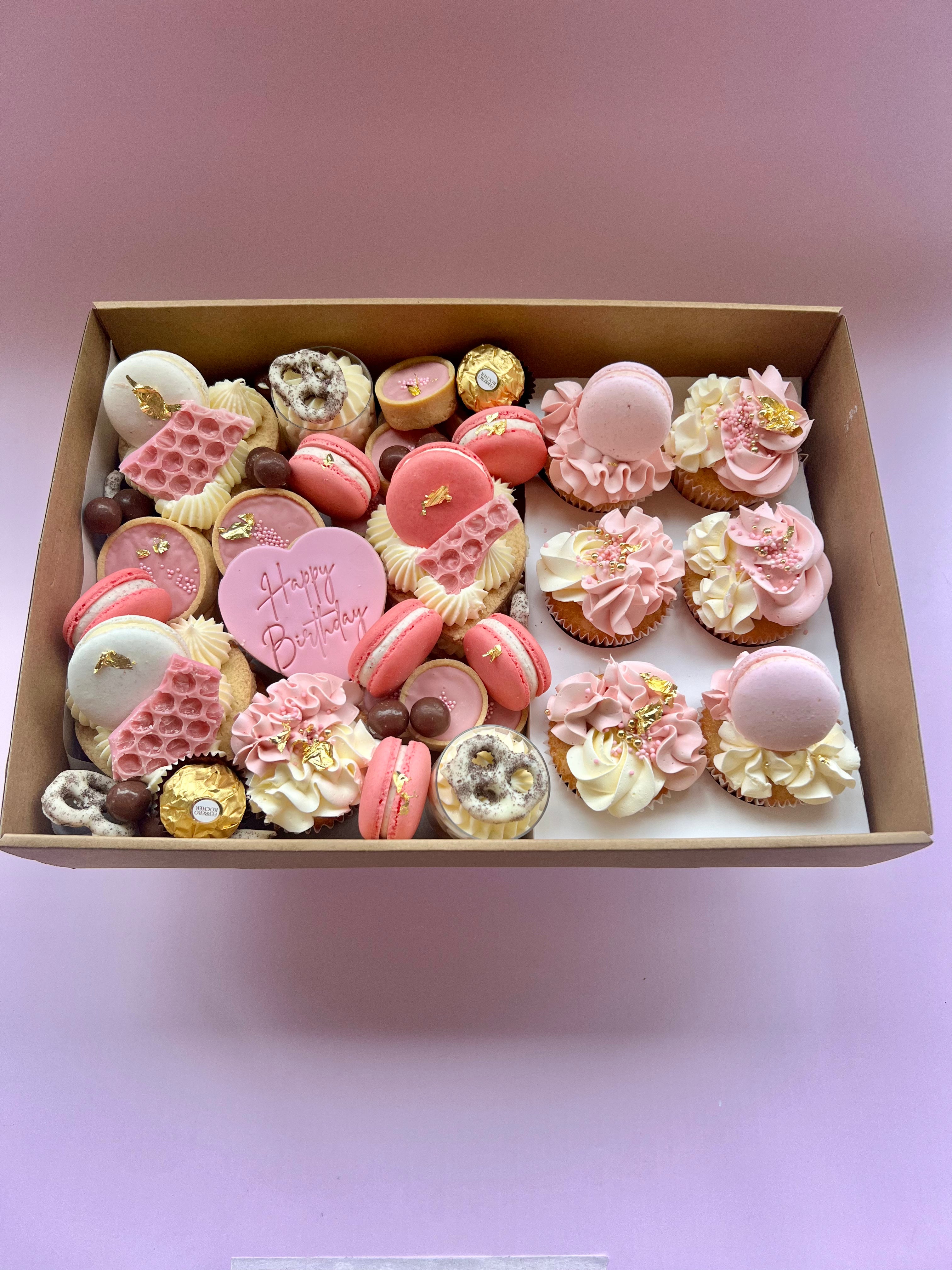 Dessert Grazing Box & 6 Pack Cupcakes