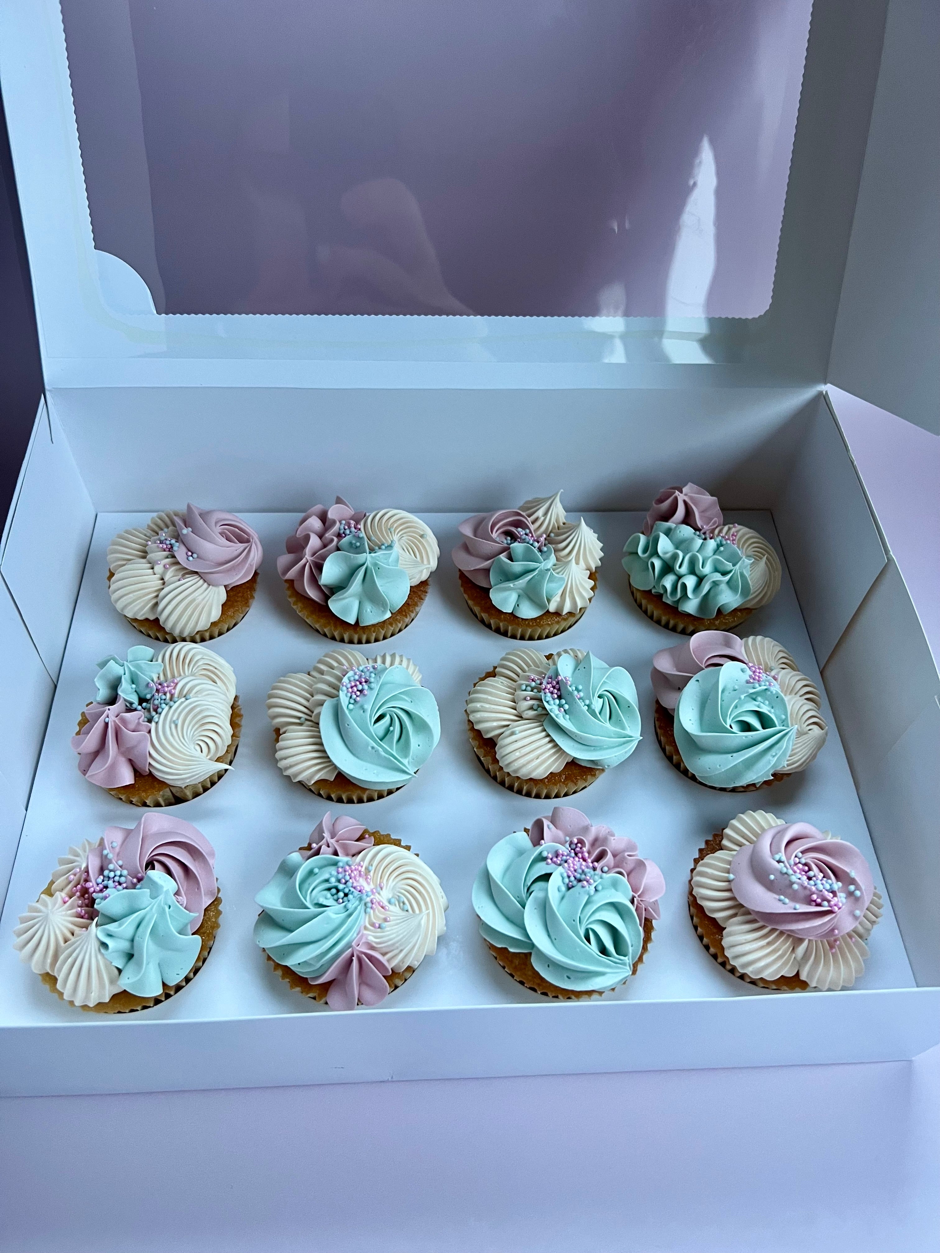 Standard Size Fancy Cupcakes