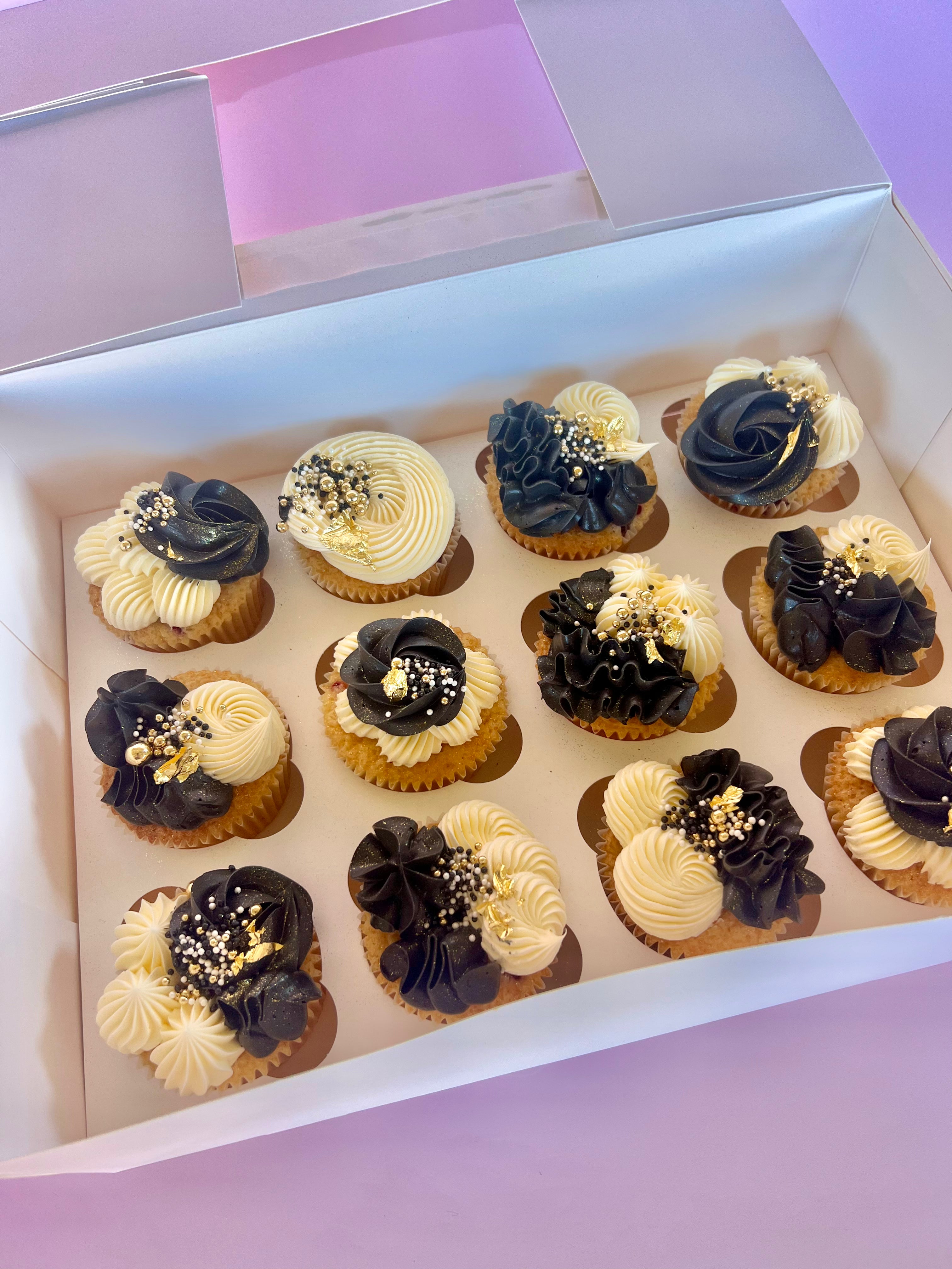 Standard Size Fancy Cupcakes