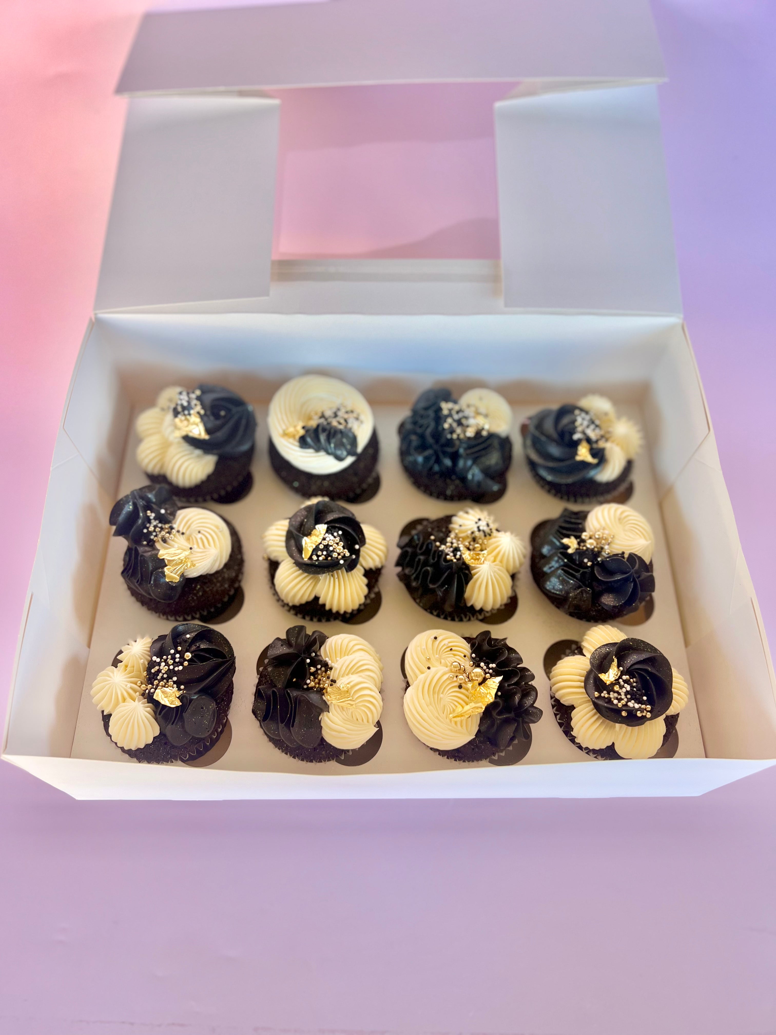 Standard Size Fancy Cupcakes