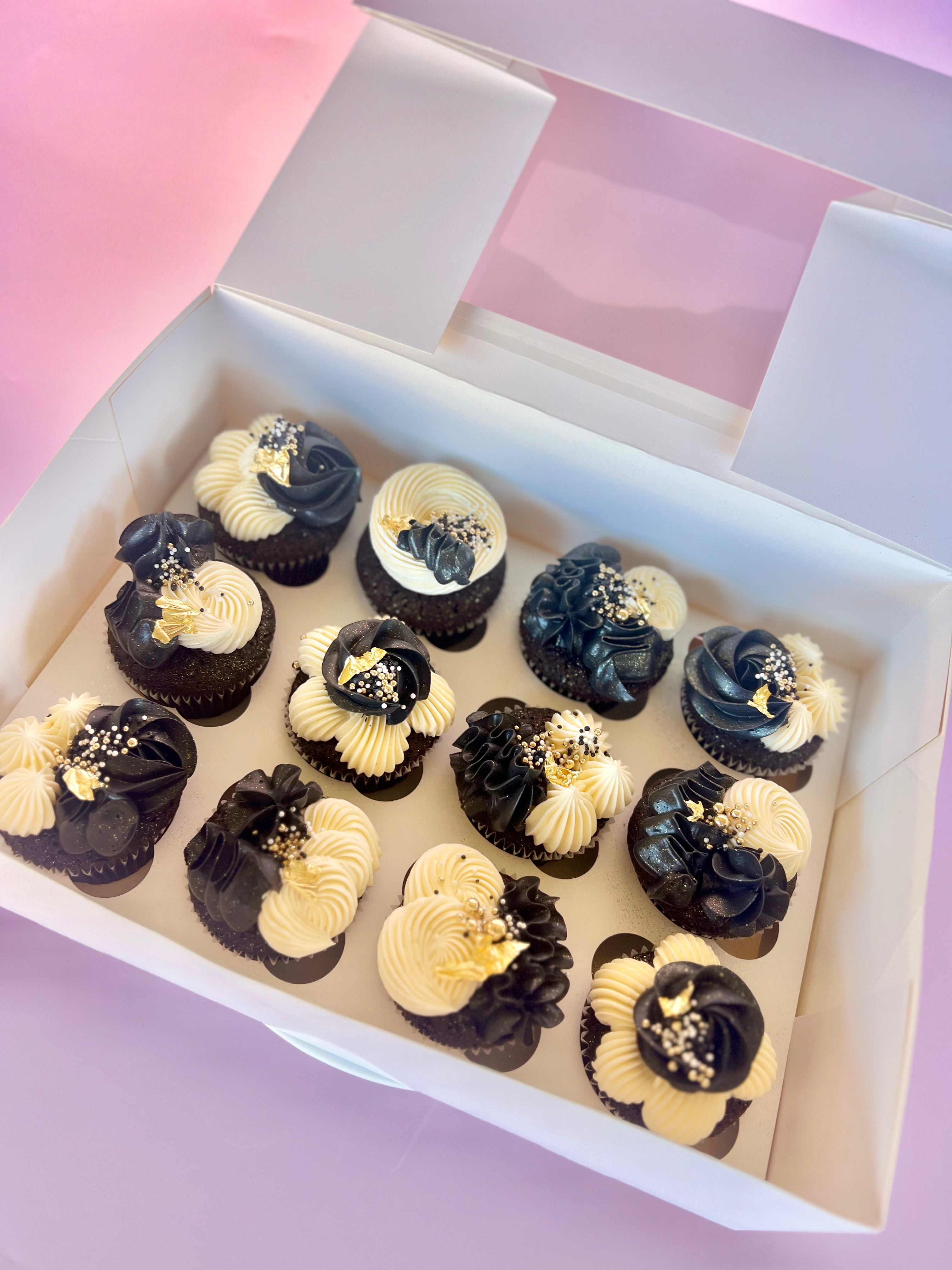 Standard Size Fancy Cupcakes