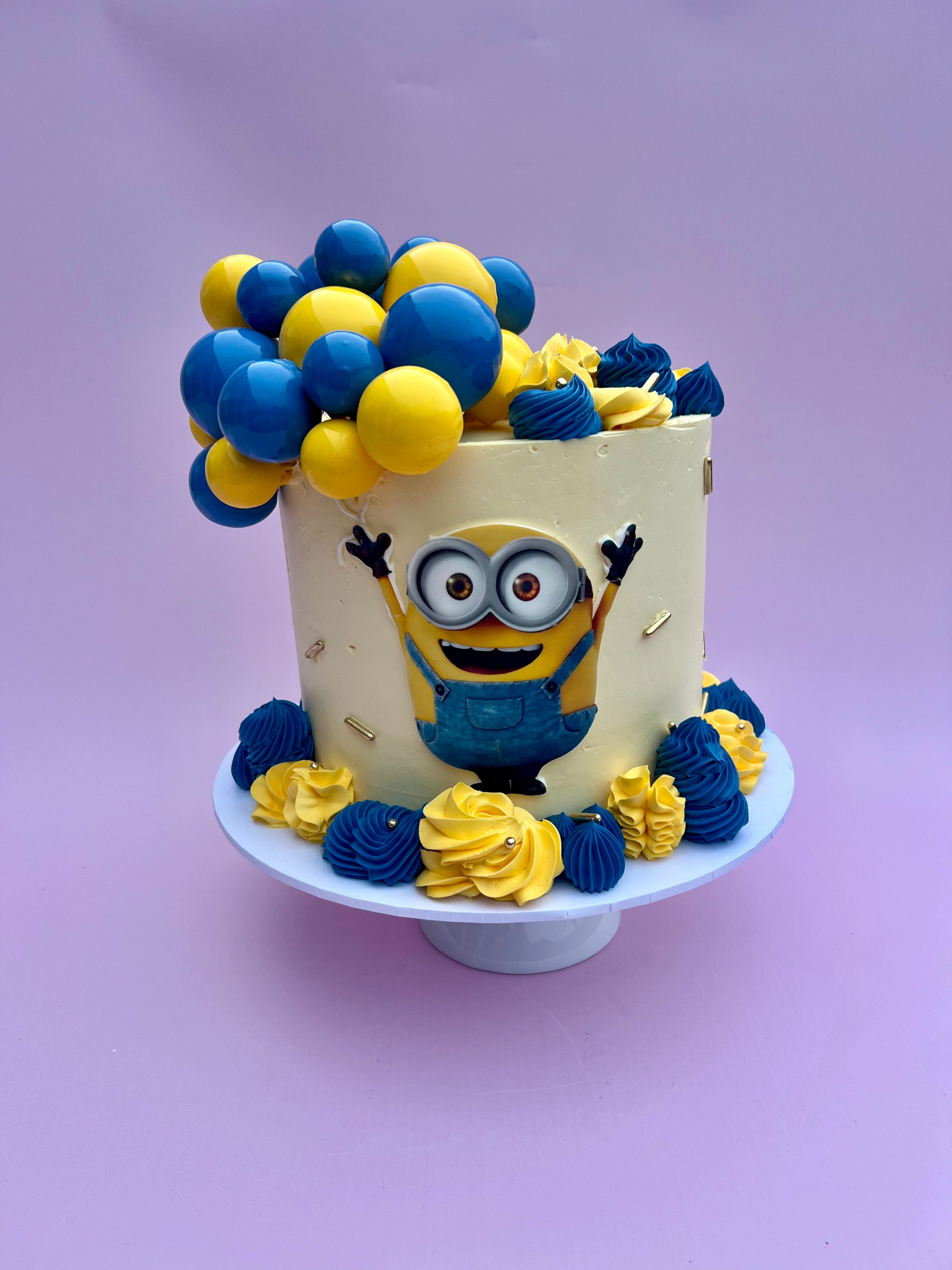 Minion Celebration Cake