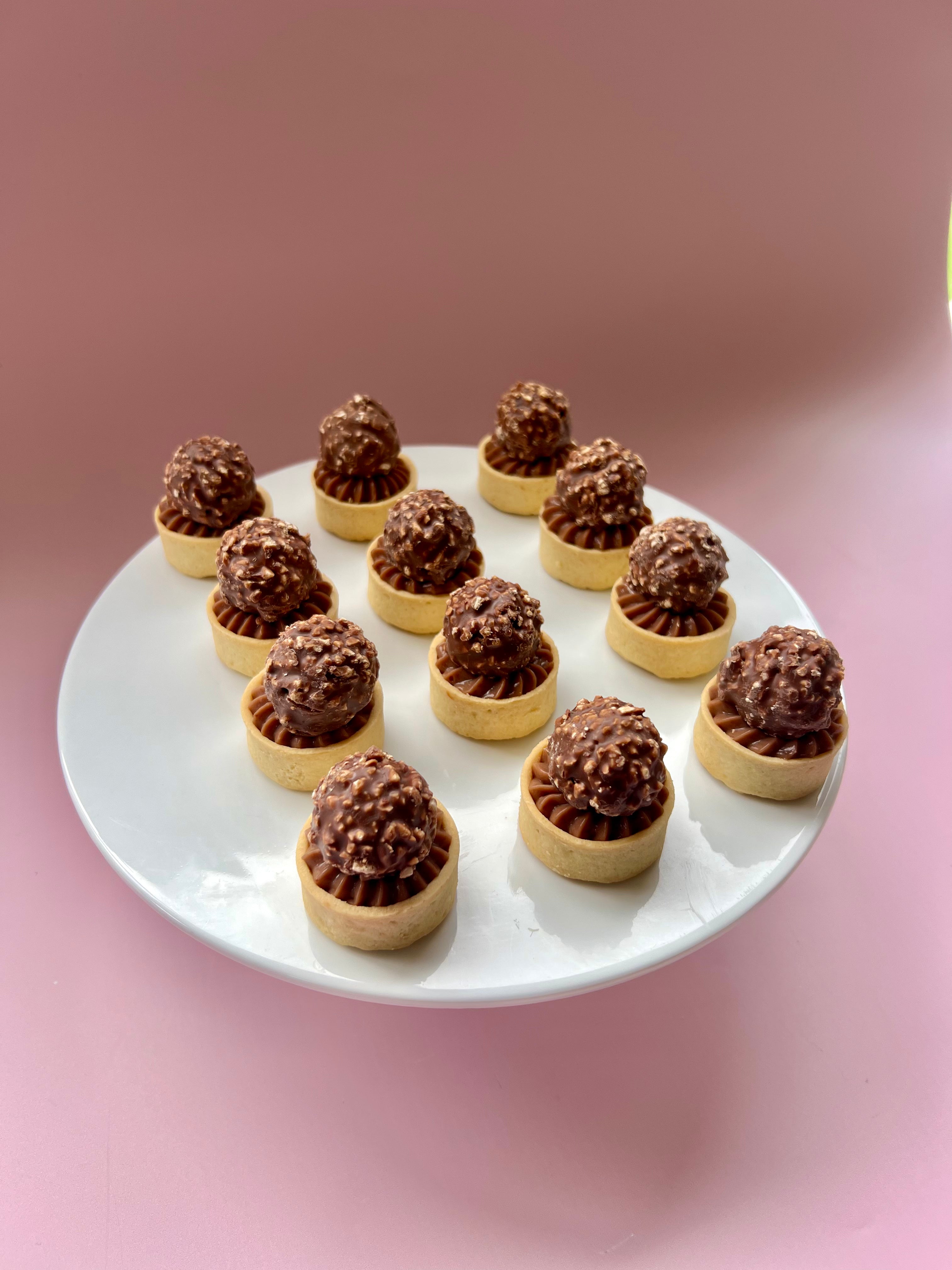 Nutella Custard Tartlets