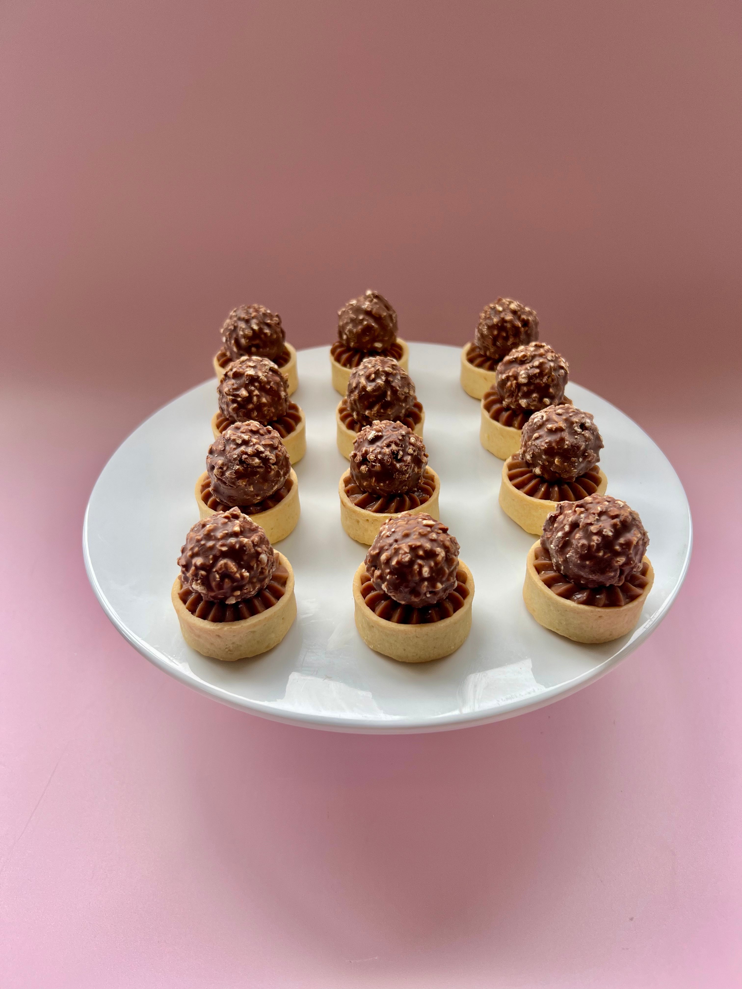 Nutella Custard Tartlets