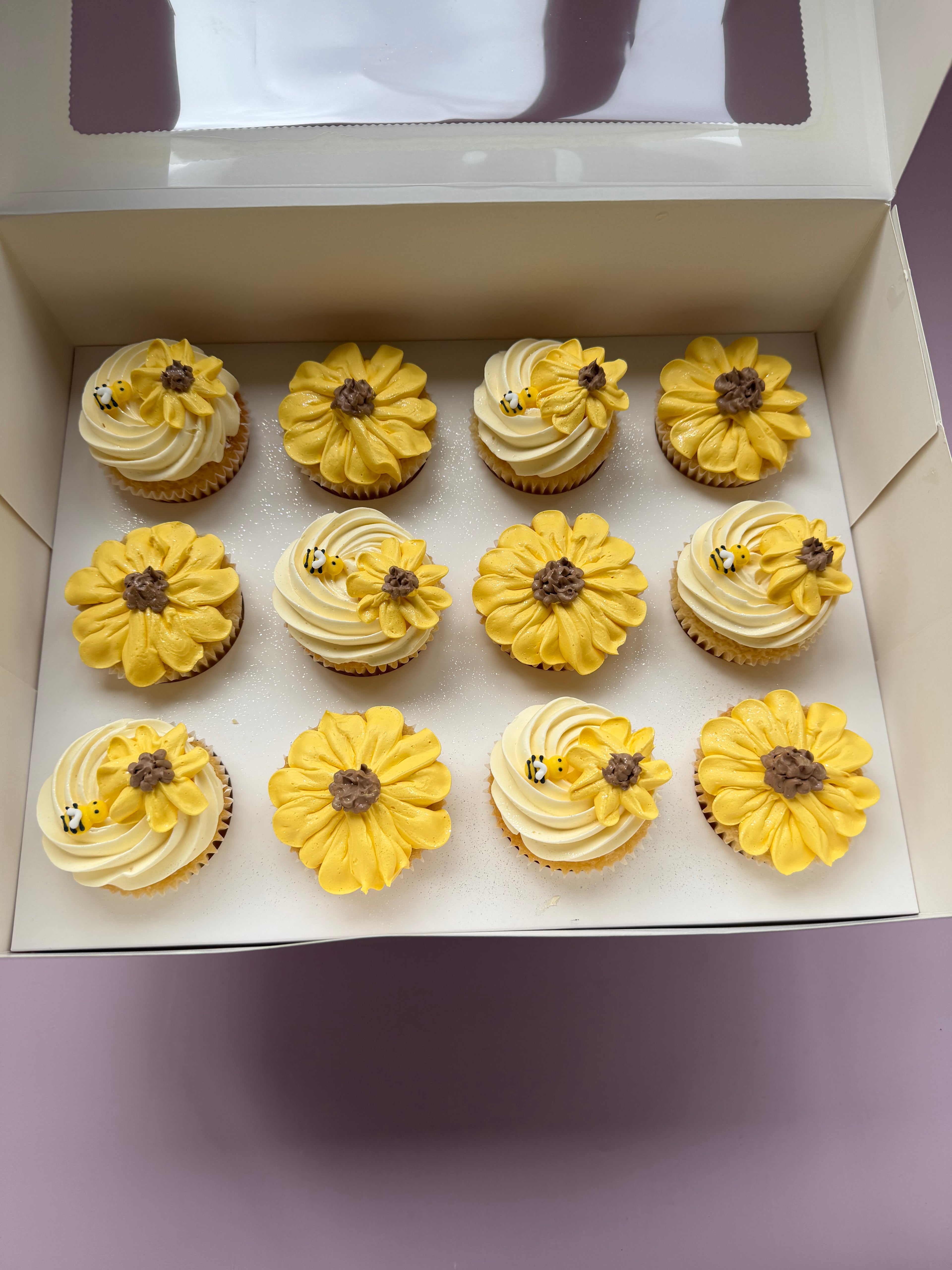 Sunflower Cupcakes