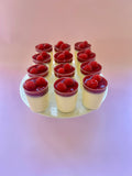 White Chocolate Raspberry Panna Cotta - Standard